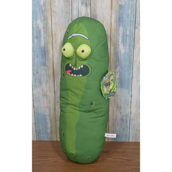 toy factory Other - Rick and Morty Pickle Rick 21" Plush Sanchez Official 2025 Toy Factory NWT